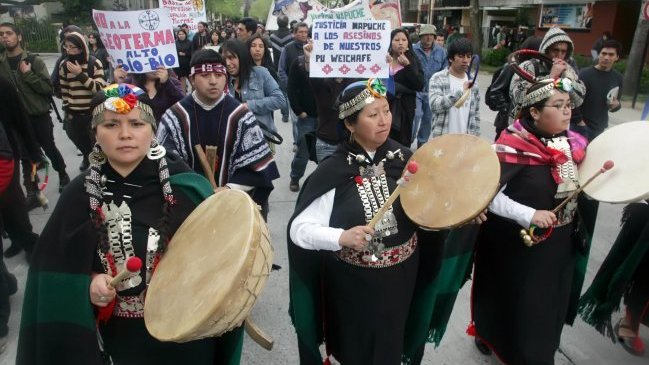 Marcha en Collipulli terminó con 20 detenidos