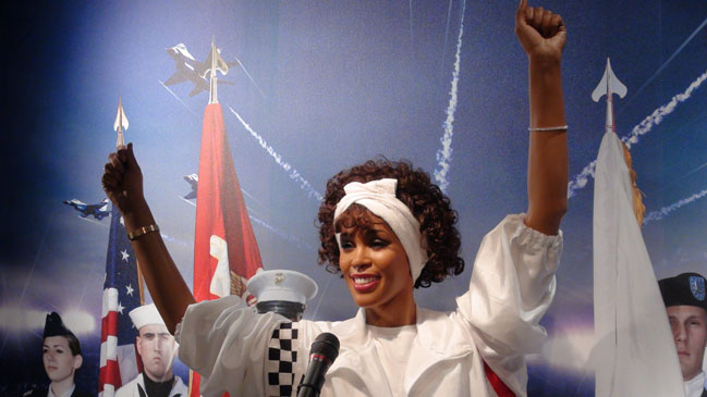 Whitney Houston ya tiene figura en el museo de cera de Washington