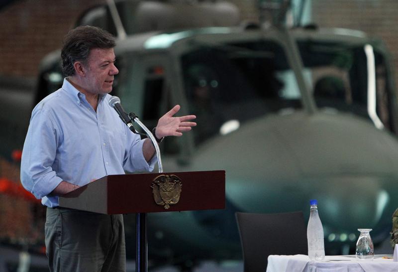Santos calificó como inaceptable que las FARC no hayan liberado a policías