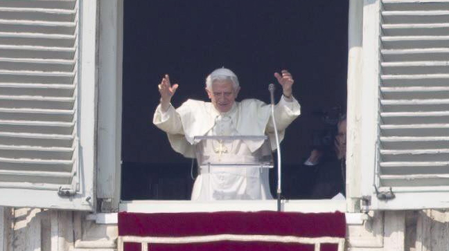 Benedicto XVI pidió la 