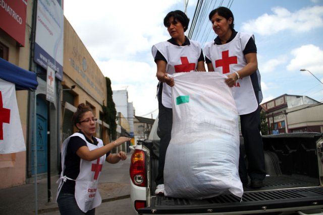 Cruz Roja enviará este lunes ayuda para damnificados de Valparaíso