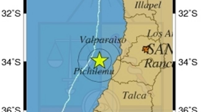 Sismo de menor intensidad se registró en el Maule