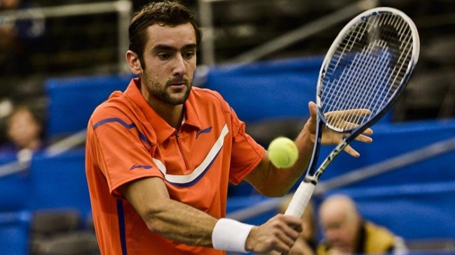 Marin Cilic impuso su favoritismo en primera ronda de Memphis