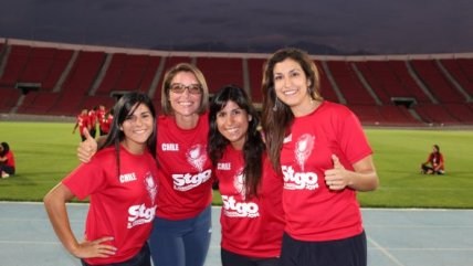 Deportistas chilenos grabaron spot para Santiago 2014