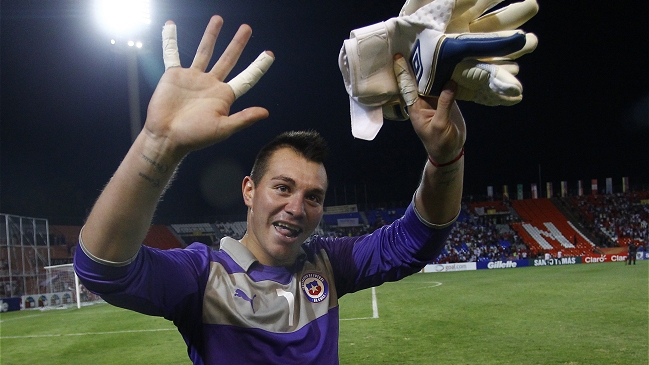 Darío Melo se toma con tranquilidad su condición de tercer portero en Palestino