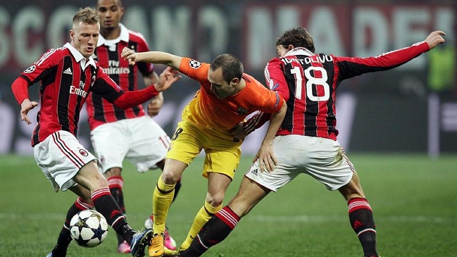 AC Milan venció con categoría a un desdibujado FC Barcelona por la Liga de Campeones