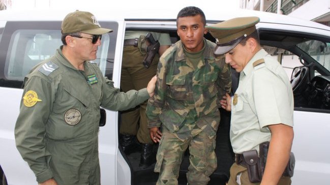 Soldados bolivianos fueron trasladados a Iquique para declarar