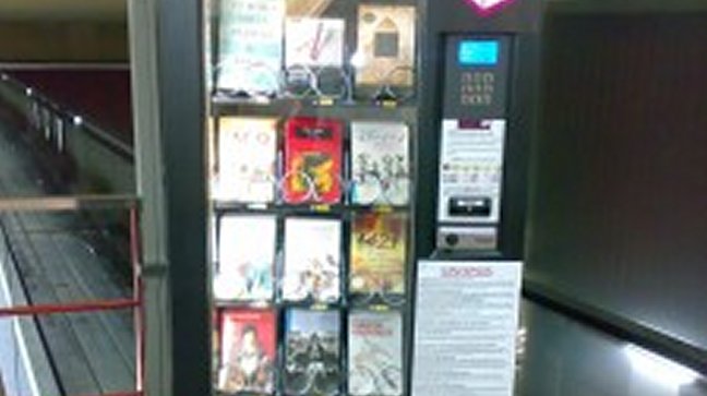 Máquinas dispensadoras de libros llegarán este 2013 a Chile