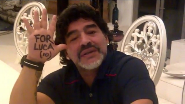 Maradona llegó a Italia para intentar aclarar deuda con el Fisco