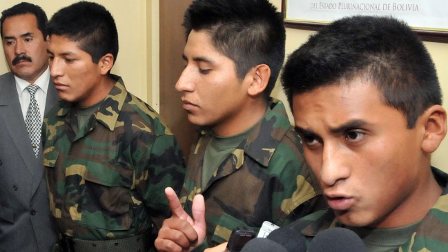 Soldados bolivianos: Ojalá que se haga justicia declarándonos inocentes