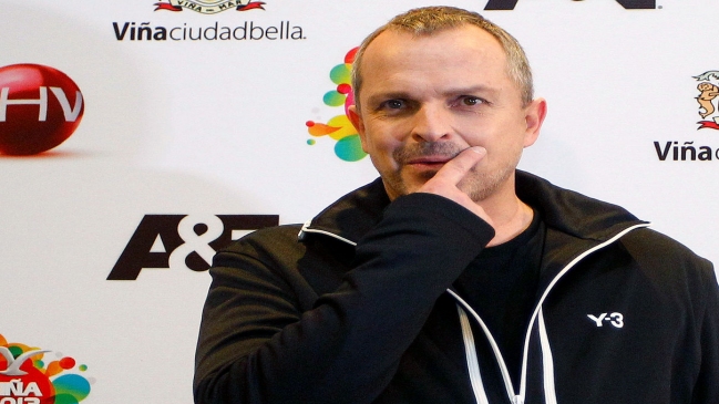 Miguel Bosé pasa las horas previas a Viña 2013 en Valparaíso