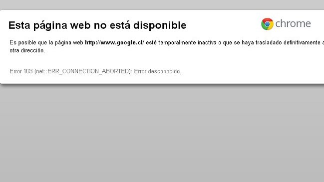Google presentó problemas en sus servicios
