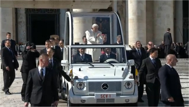 El último mensaje en español de Benedicto XVI