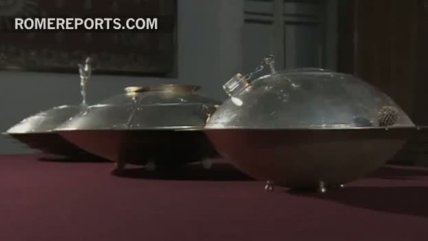   Las urnas en las que se elegirá al sucesor de Benedicto XVI 