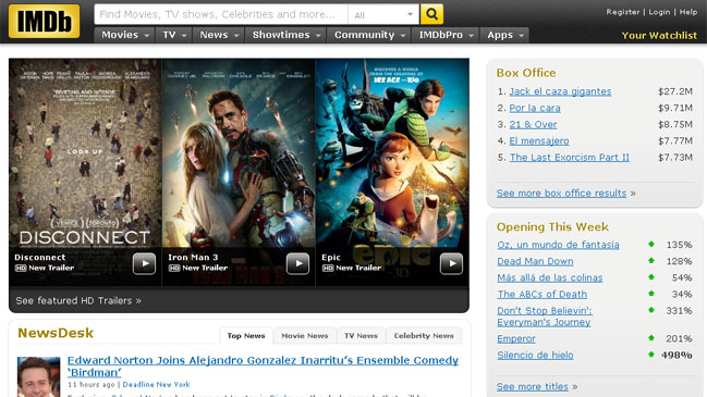 China levantó la censura impuesta a IMDB