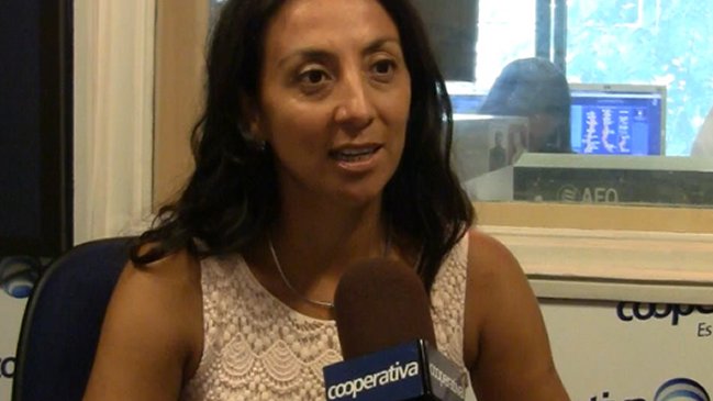 La ministra Cecilia Pérez en Cooperativa
