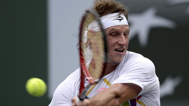 David Nalbandian eliminó al español Granollers en primera ronda de Indian Wells