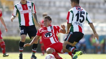 Palestino logró su primera victoria en el Campeonato 2013 a costa de U. La Calera
