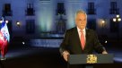 Los anuncios del Presidente Piñera al cumplir tres años de Gobierno