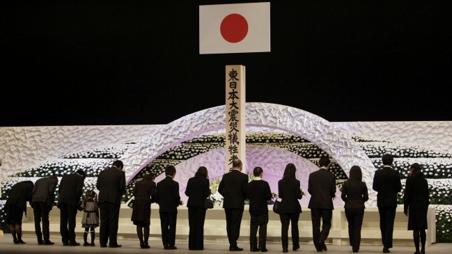 Japón conmemoró el segundo aniversario del terremoto y tsunami