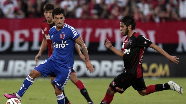 U. de Chile busca otro triunfo ante Newell's para seguir en alza en la Copa
