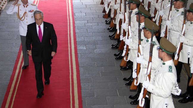 Comité político se reunió en La Moneda en aniversario de Gobierno de Piñera