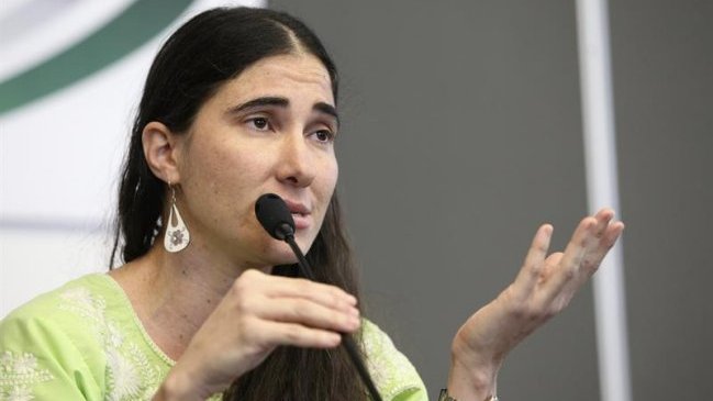 Yoani Sánchez confía en que habrá transición democrática en Cuba