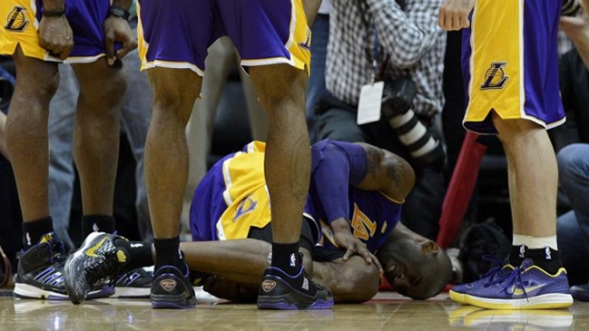 Bryant sufrió esguince de tobillo y será baja por tiempo indefinido en los Lakers