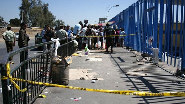 Balacera en las puertas del penal Santiago 1 dejó dos heridos