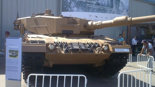 Perú evaluará compra de tanques del Ejército de España