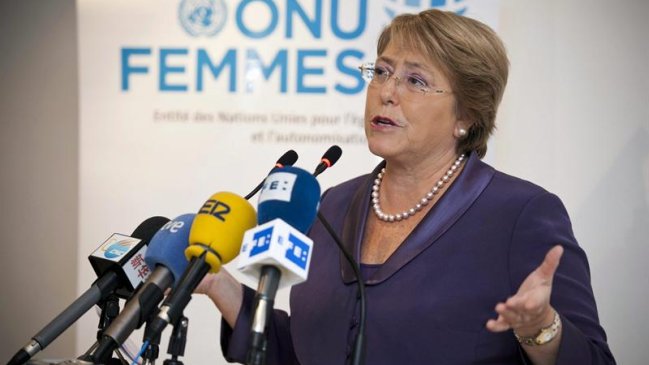 Gobierno español destacó rol de Bachelet en defensa de las mujeres
