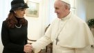 Cristina Fernández: Pedimos al papa su intermediación para lograr un diálogo con R. Unido