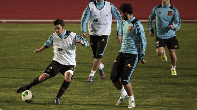 David Villa agradeció el respaldo que siempre tuvo en la selección española