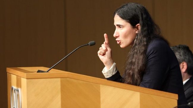 Yoani Sánchez pidió que la ONU reconozca a Cuba como 