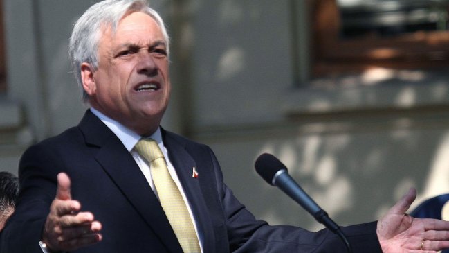 Presidente Piñera: Chile defenderá con toda la fuerza de la unidad nacional su territorio