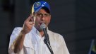 Capriles dijo que no entregará Venezuela a \