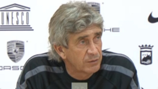 Manuel Pellegrini: Hay cierta tensión por el partido con Borussia Dortmund