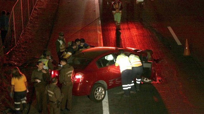 Conductor falleció tras perder el control de su vehículo en la Ruta 68