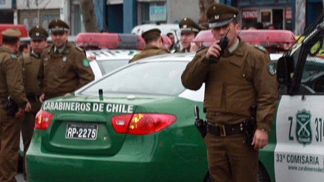 Delincuente herido de bala pidió ayuda a Carabineros