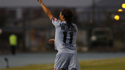   Manuel Villalobos marcó el descuento para Iquique ante Vélez Sarsfield 