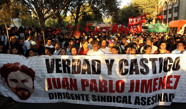 PDI detuvo a presunto responsable de la muerte del sindicalista Juan Pablo Jiménez