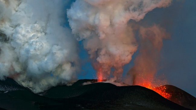 Despertó volcán ruso llamado 