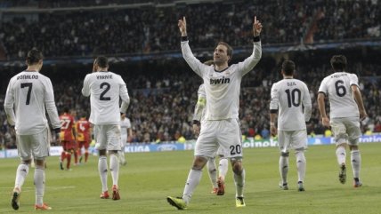 Los goles de la clara victoria de Real Madrid de Galatasaray por la Champions League