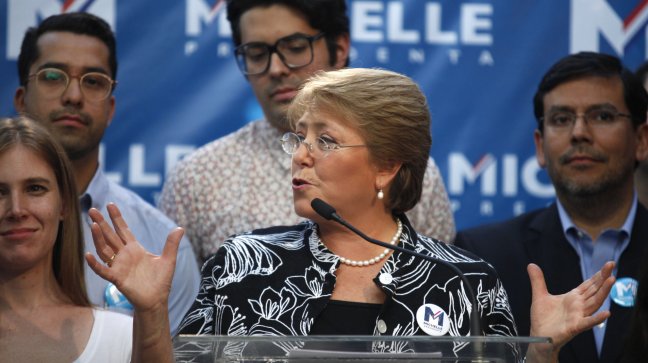 Michelle Bachelet presentó a su comando de campaña