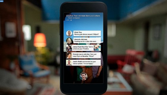 Facebook presentó su teléfono HTC First y su 