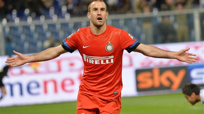 Rodrigo Palacio sufrió lesión en la pierna izquierda y será baja en Inter de Milán