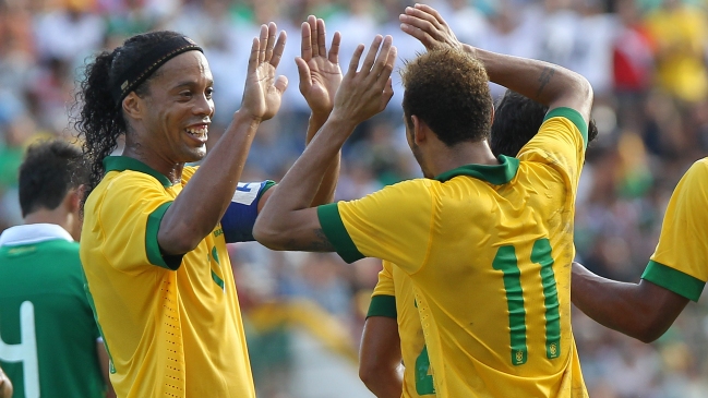 Brasil goleó a Bolivia en un duelo amistoso jugado en Santa Cruz