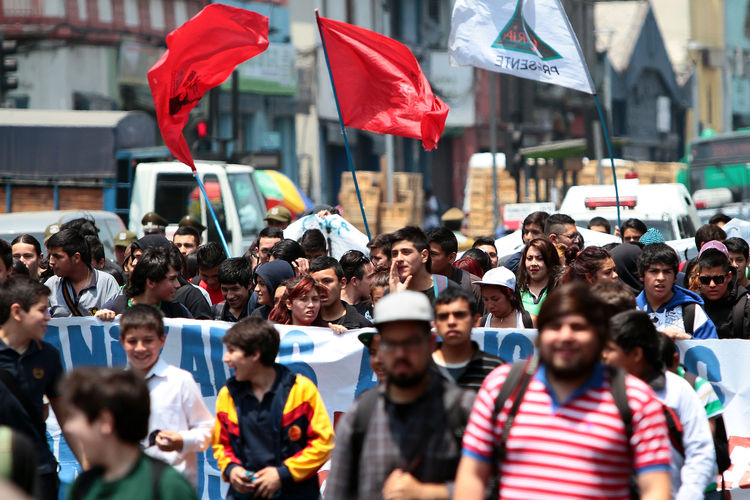 Revisa los desvíos de tránsito para la marcha estudiantil de este jueves