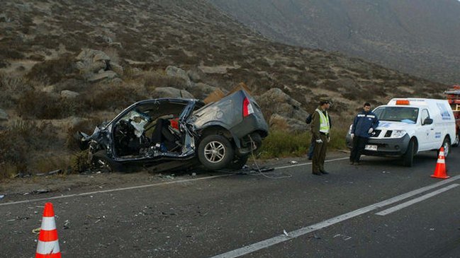 Accidente de tránsito dejó un muerto en la región de Coquimbo