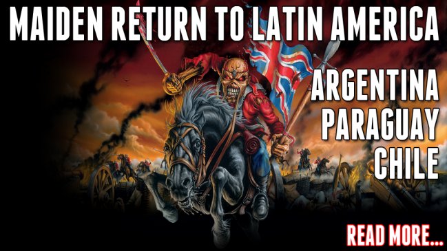 Iron Maiden oficializó su regreso a Chile